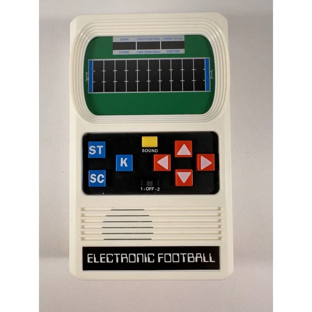 Vintage Mattel Electronic Football Handheld Game Tested Works